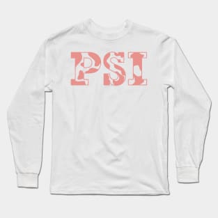 Psi Cow Pattern Long Sleeve T-Shirt